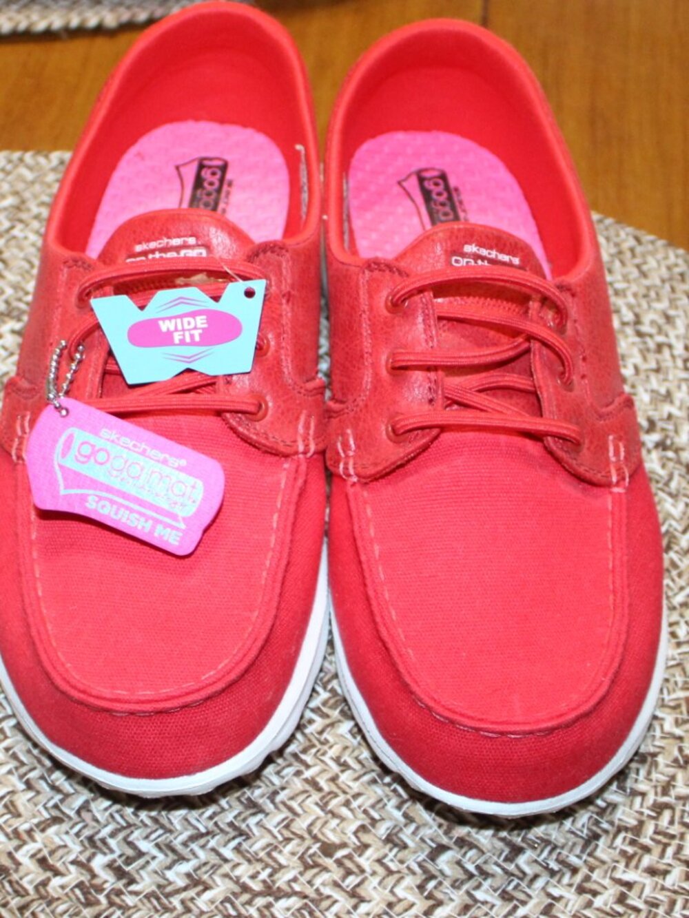 NWT Skechers on the go Flex Radiant slip-on boat sneaker 9 1/2 Wide CUTE/FUN - Picture 12 of 13